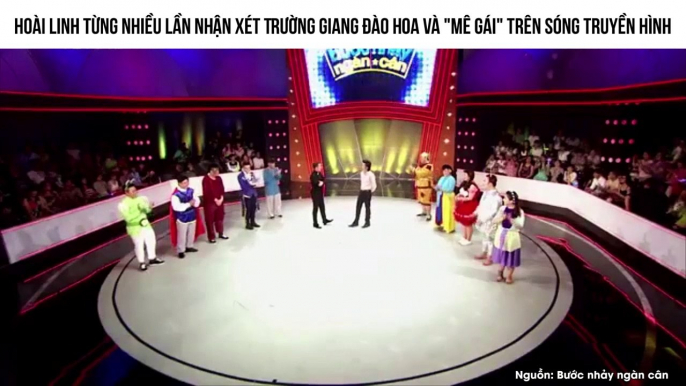 Hoài Linh từng nhiều lần nhận xét Trường Giang đào hoa và "mê gái" trên sóng truyền hình