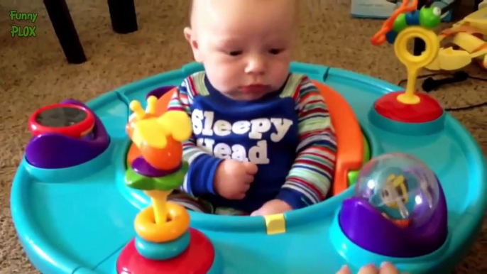 Funny Babies Scared of Toys