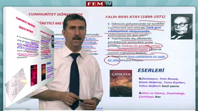 ygs lys edebiyat Cumhuriyet Donemi Turk Edebiyati - Cumhuriyet Doneminde Ogretici Metinler