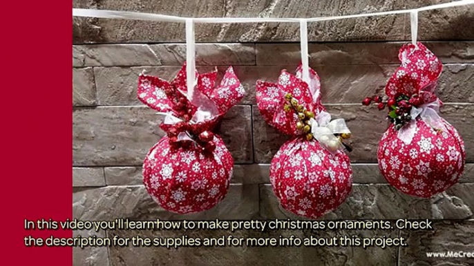 How To Make Pretty Christmas Ornaments - DIY Crafts Tutorial - Guidecentral