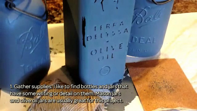 How To Make Beautiful Bottles And Jars - DIY Crafts Tutorial - Guidecentral