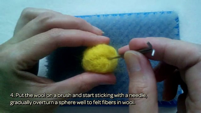 How To Make A DIY Camomile Flower From Wool - DIY Crafts Tutorial - Guidecentral