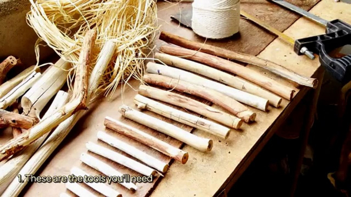 How To Make A Rustic Native Piece Of Home Deco - DIY Crafts Tutorial - Guidecentral