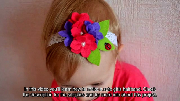 Make a Cute Girls Hairband - DIY Crafts - Guidecentral