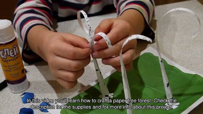 Craft a Paper Tree Forest - DIY Crafts - Guidecentral
