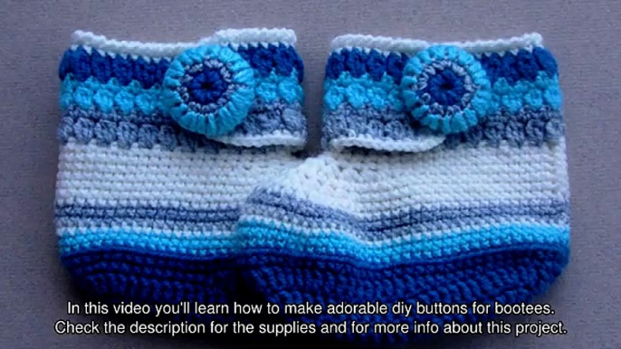 Make Adorable DIY Buttons for Bootees - DIY Crafts - Guidecentral