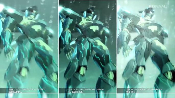 Zone of the Enders The Second Runner MARS Official Comparison Trailer