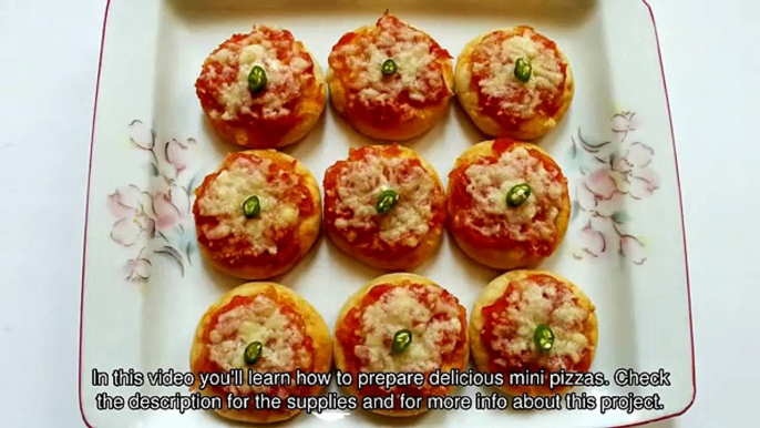 Prepare Delicious Mini Pizzas - DIY Food & Drinks - Guidecentral