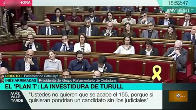 Investidura de Turull - Réplica de Inés Arrimadas | 22/03/2018