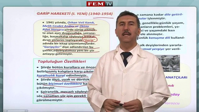 ygs lys edebiyat Cumhuriyet Donemi Turk Edebiyati - Garip Hareketi