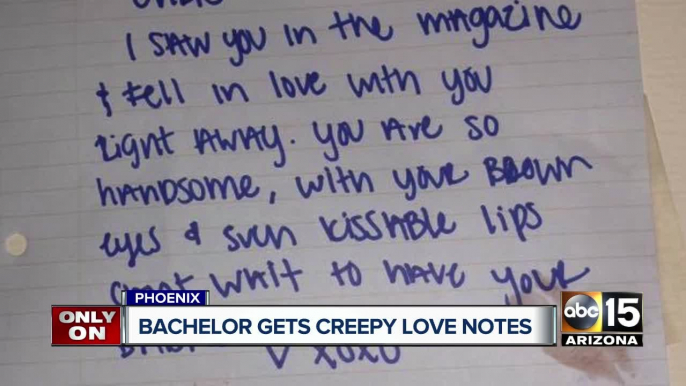 Valley man worried over creepy love notes