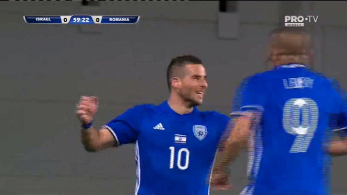 Tomer Hemed  Goal - Israel 1-0 Romania 24-03-2018