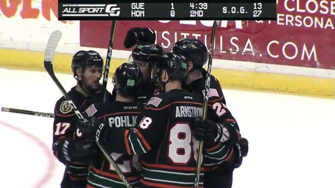 ECHL Quad City Mallards 2 at Tulsa Oilers 1