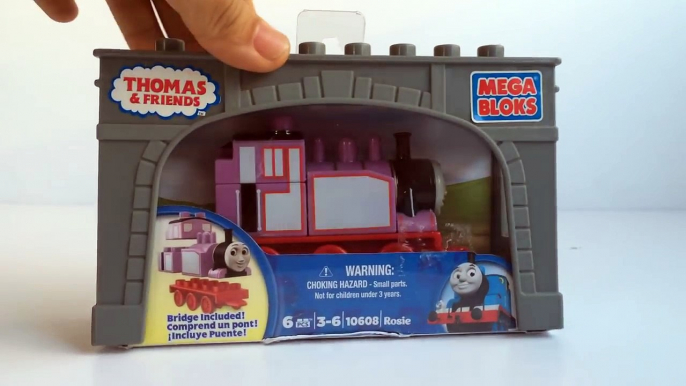 Thomas and Friends Mega Bloks Rosie with Bridge - Unboxing and Review Demo