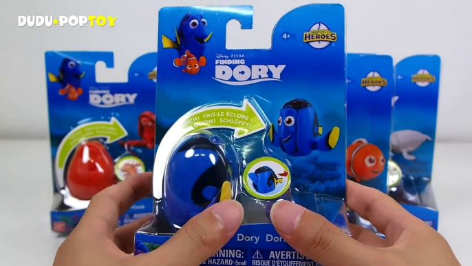 디즈니 픽사 도리를 찾아서 알모양 변신 장난감 물놀이(Disney Pixar Finding Dory toys transform from Eggs Swimming Dory)