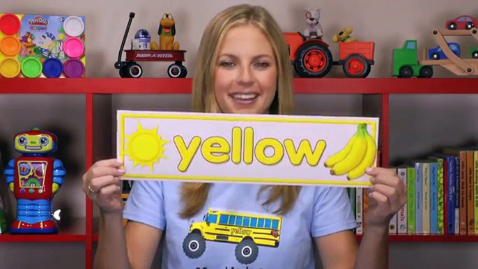 Learning Colors for Toddlers - Learn Colours Street Vehicles, School Buses, Big Rig Trucks for Kids