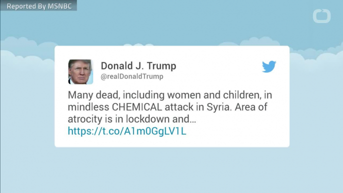 Trump Slams Putin After Alleged Syrian Chemical Attack