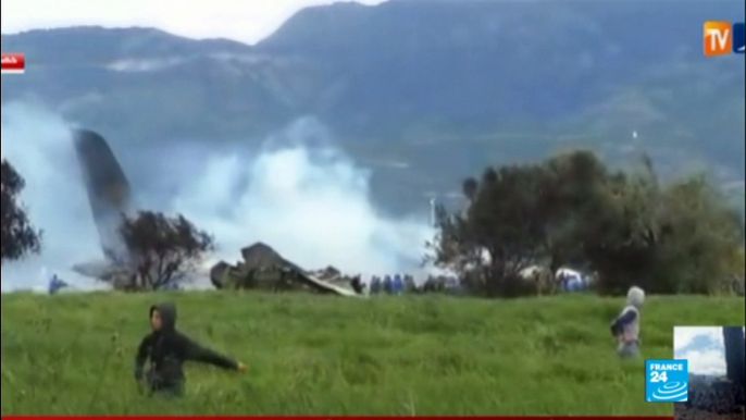 Algérie: 257 morts dans le crash d''un avion militaire