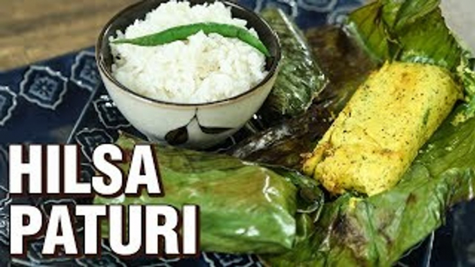 Hilsa Paturi Recipe | How To Make Ilish Paturi | Indian Culinary League | Fish Recipe | Varun