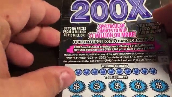 $30 -200X - BIG WIN! Massachusetts Lottery Bengal Scratching Scratch Off instant win tickets WIN!!