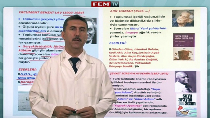 ygs lys edebiyat Cumhuriyet Donemi Turk Edebiyati - Serbest Nazim ve Toplumcu Siir - 2