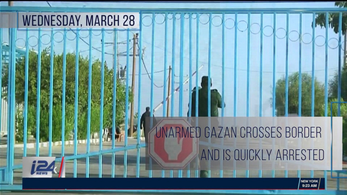 i24NEWS DESK | IDF warns Gazans not to approach border | Friday, March 30th 2018