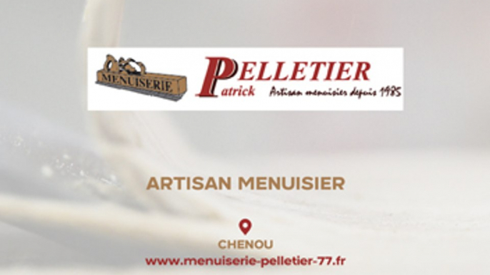 Patrick Pelletier, artisan menuisier à Chenou.