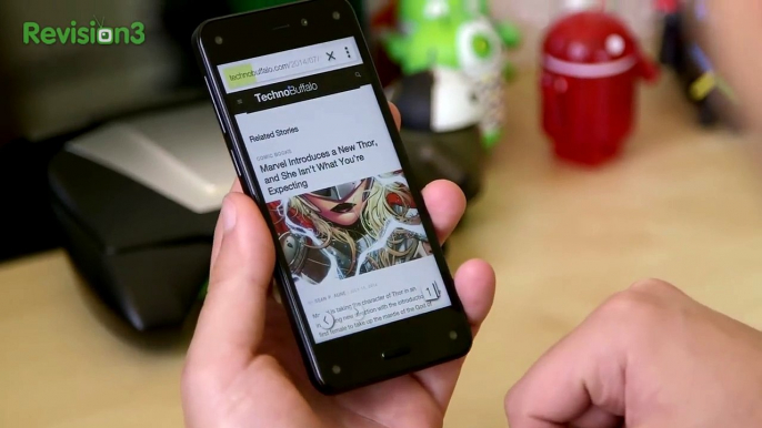 Fire Phone Initial Thoughts - Not What We Were Expecting