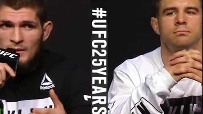 Khabib vs Al Iaquinta Press Conference UFC 223