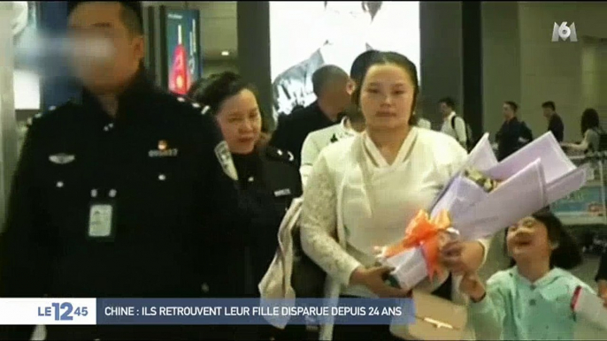 Chine : La bouleversante histoire d'un père qui retrouve sa fille, disparue depuis 24ans ! Regardez