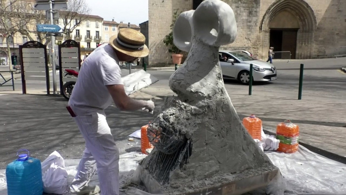 Alpes de Haute-Provence : le crapaud marseillais a sauté dans la biennale de Forcalquier