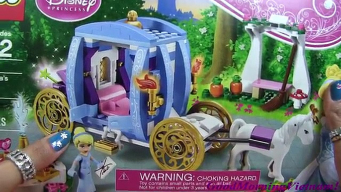 ❤Lego Disney Princess Cổ Xe Ngựa Của Công Chúa Lọ Lem ❤Lego Cinderella Dream Carage