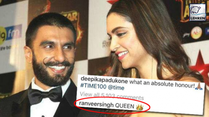 Ranveer Singh Calls Deepika Padukone The Queen Of Bollywood