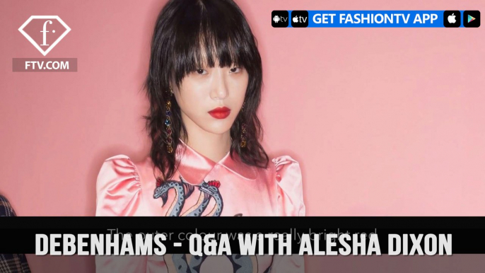 Debenhams Presents Q&A with Alesha Dixon and Annie Vischer | FashionTV | FTV