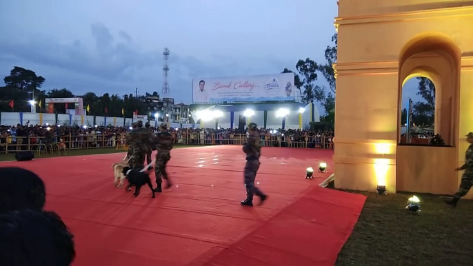 Trained Army Dog show India Border | India |  Dog Video