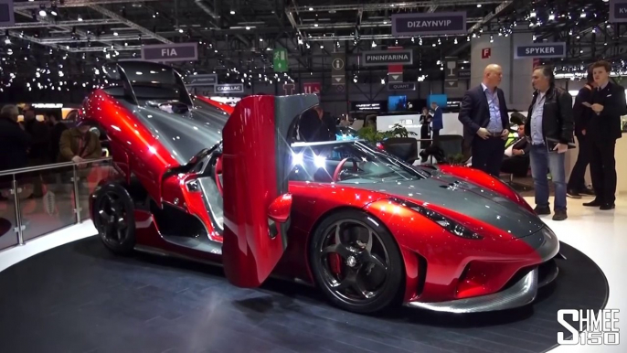 Agera RS Gryphon and Regera with Christian von Koenigsegg Shmee150