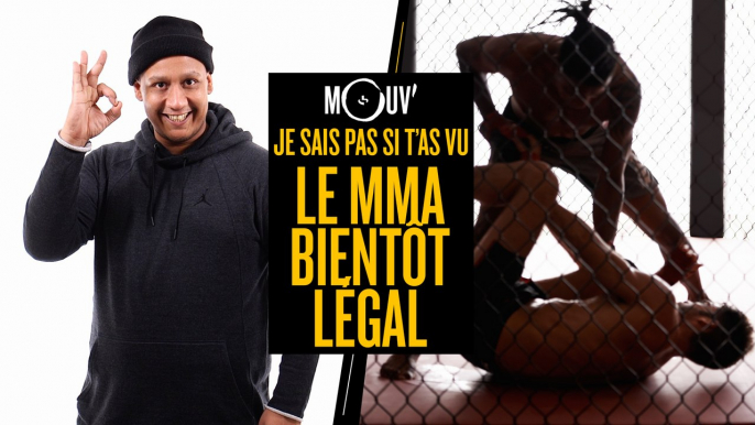 Je sais pas si t’as vu... Le MMA bientôt légal #JSPSTV