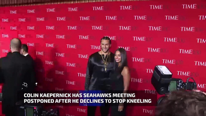 Seahawks Postpone Meeting After Colin Kaepernick Declines to Say if He Will Stop Kneeling