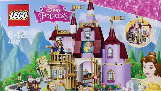 LEGO Disney Princess Belles Enchanted Castle - Playset 41067 Toy Unboxing & Speed Build