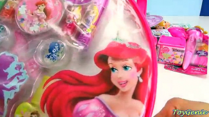 Disney Princess Cosmetics Set Lip Balms and Surprises