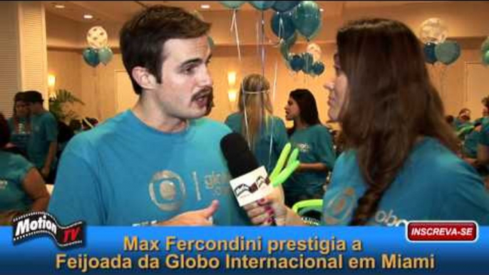 MotionTV Entrevista Max Fercondini em Miami. Ele estará na próxima novela de época da Globo.