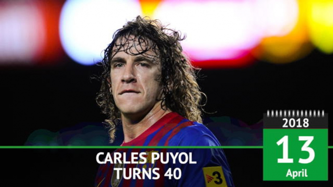 Carles Puyol turns 40