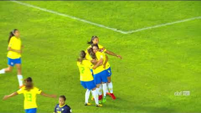 Seleção Brasileira Feminina: confira os gols de Brasil 8x0 Equador na Copa América