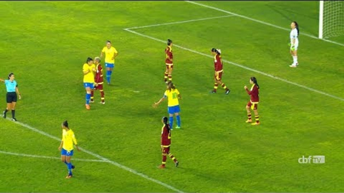 Seleção Brasileira Feminina: confira os gols da vitória do Brasil 4x0 Venezuela na Copa América