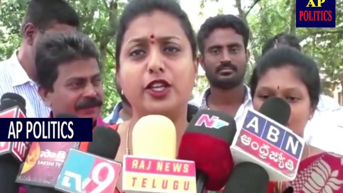 YSRCP MLA Roja CRITICIZE CM Chandrababu Naidu _ AP Special Status _ Vijaya Sai Reddy-AP Politics