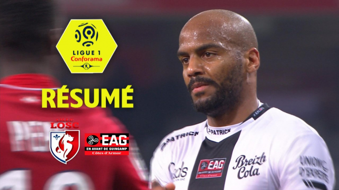 LOSC - EA Guingamp (2-2)  - Résumé - (LOSC-EAG) / 2017-18