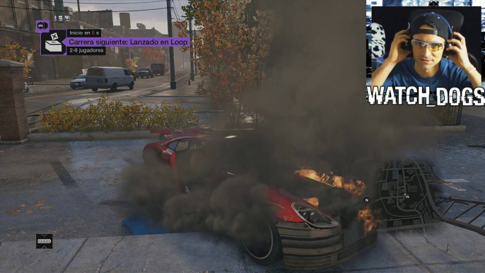 Watch Dogs Multijugador | Modo Online | Carreras de Motos y Carros| Gameplay PS4