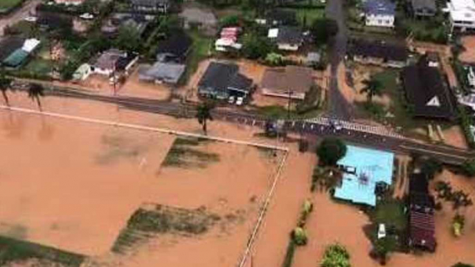 US Coast Guard Responds to Flooding on Kauai, Hawaii