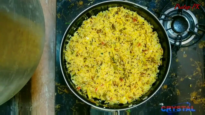 How to Make Veg Pulao  Indian style Pulao  Fried Rice