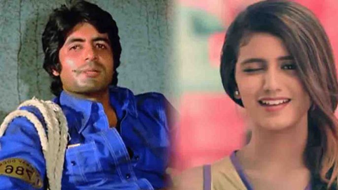 Priya Prakash Varrier RECREATES Amitabh Bachchan's ICONIC Deewar dialogue !| FilmiBeat